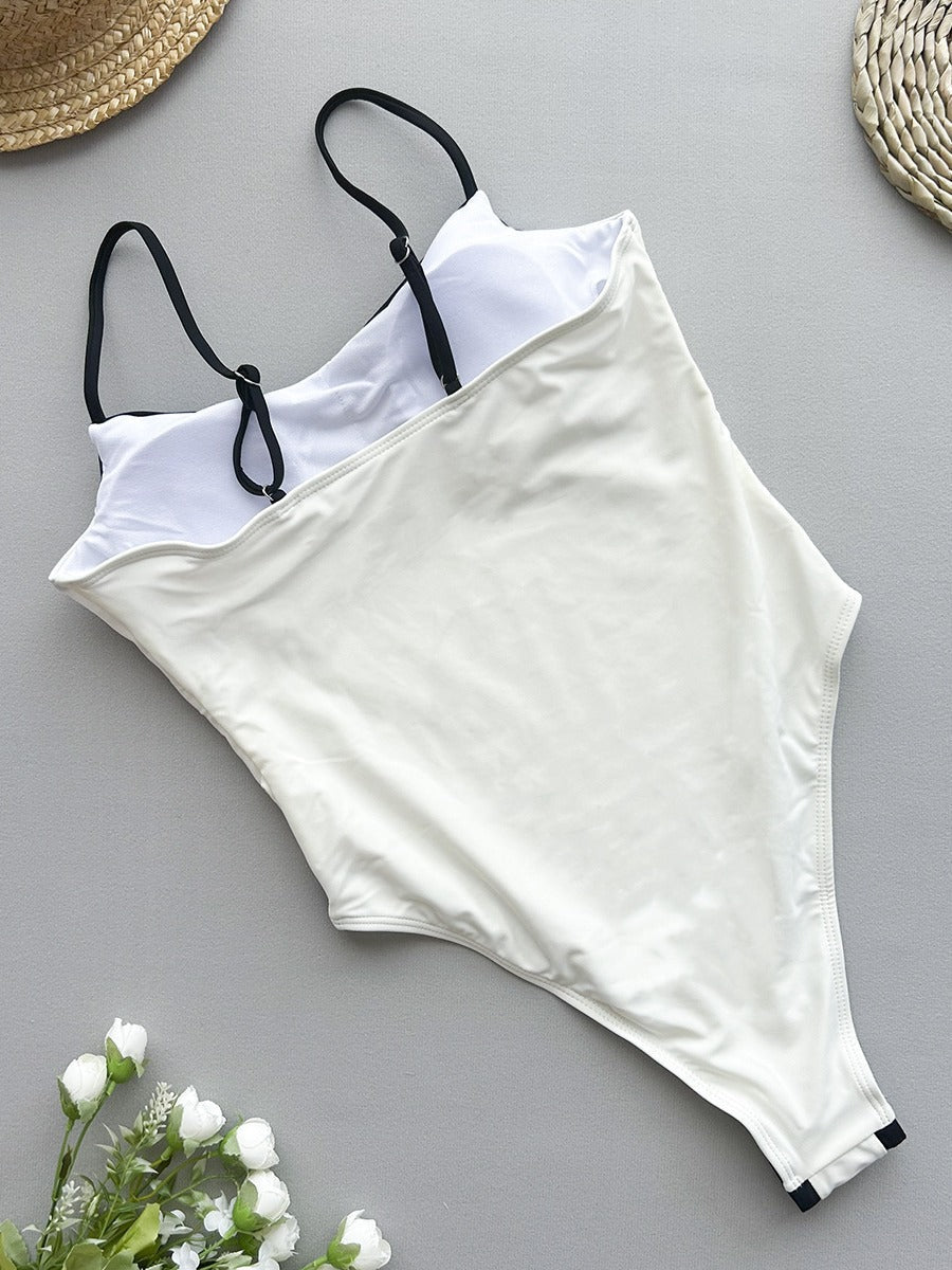 Kenna | One-Piece Patchwork Swimsuit