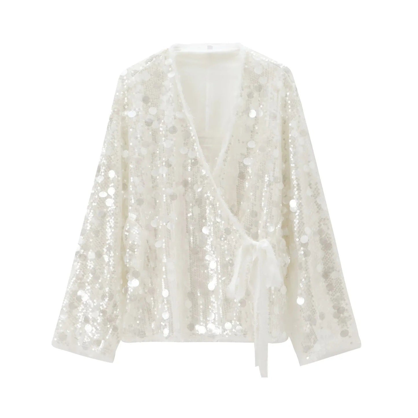 Rhea | Glamorous Shiny Blouse