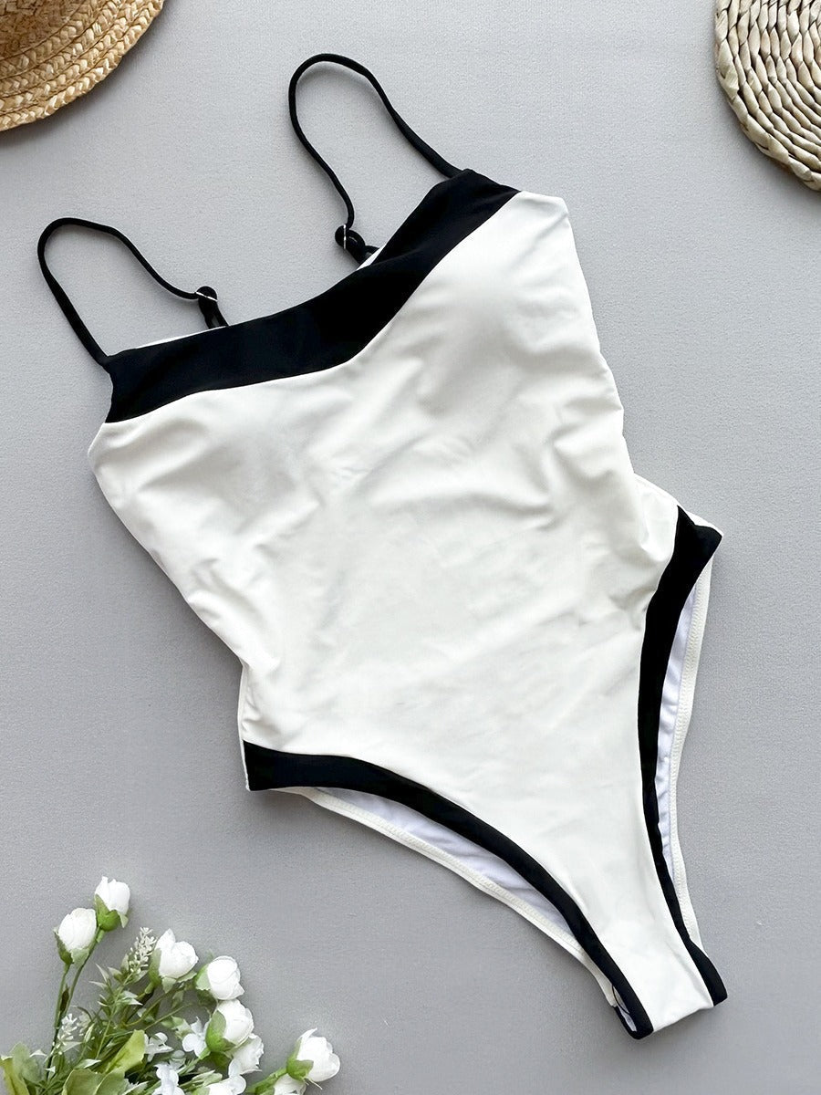Kenna | One-Piece Patchwork Swimsuit
