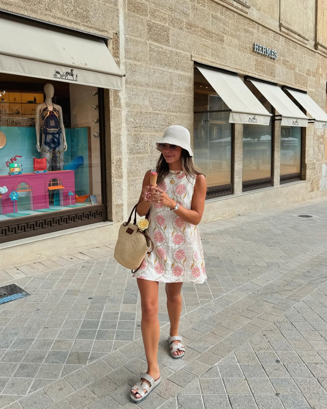 Nicole | Short Sleeveless Dress with Patterns