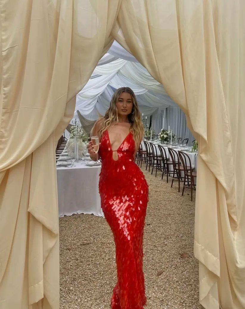 Kailani | Long Sequin Maxi Dress