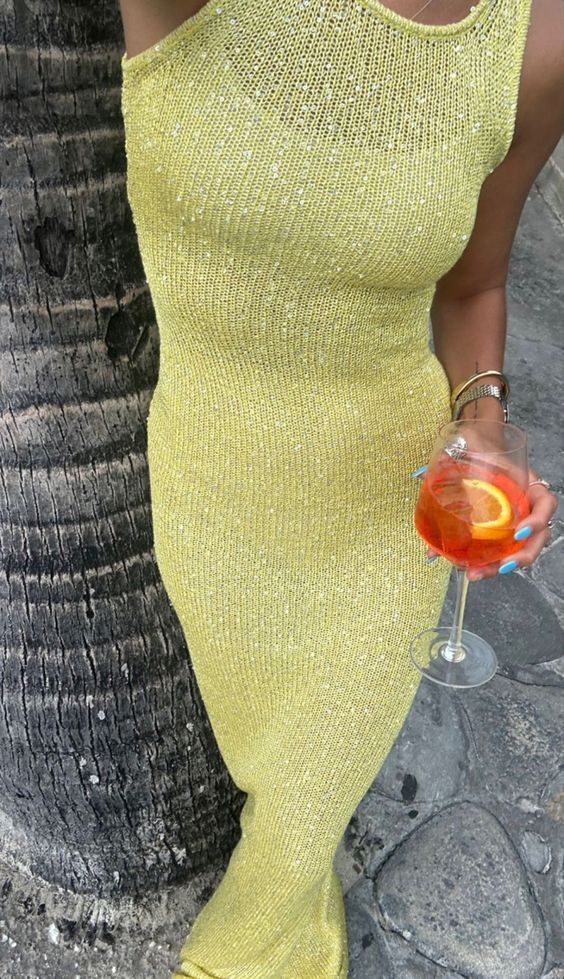 Elsie | Maxi Dress without Sleeves