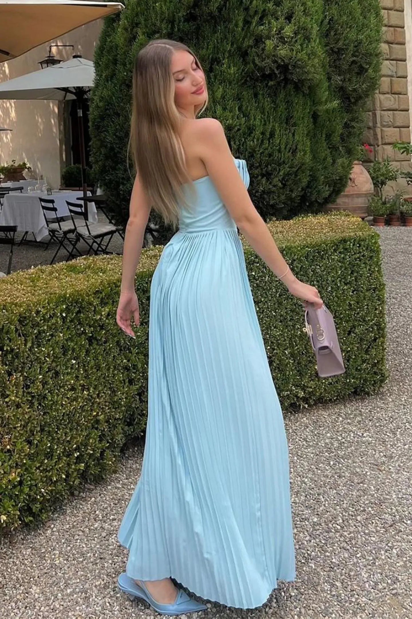 Cora | Maxi Strapless Dress