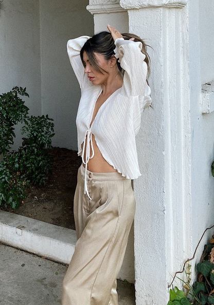 Ellie | Front Tie Top