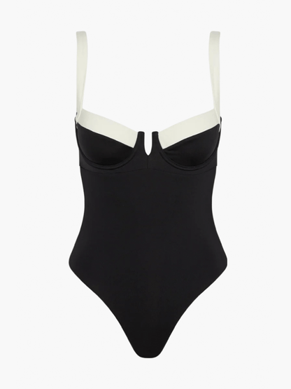Molly | Contrast One-Piece Swimsuit