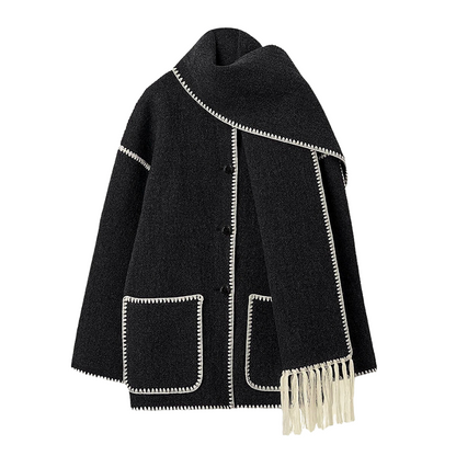 Lydia | Jacket with Scarf