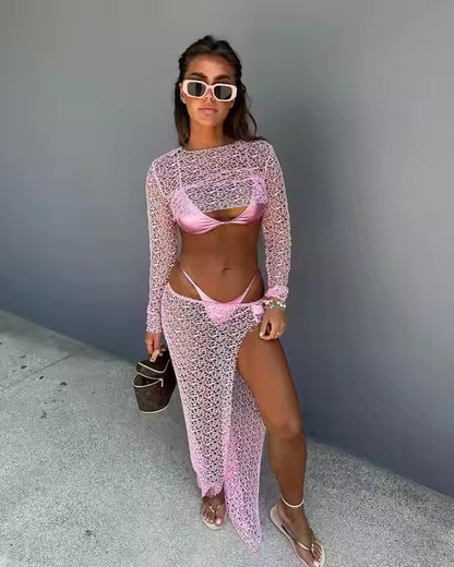 Brinley | Long Sleeve Knit Two-Piece