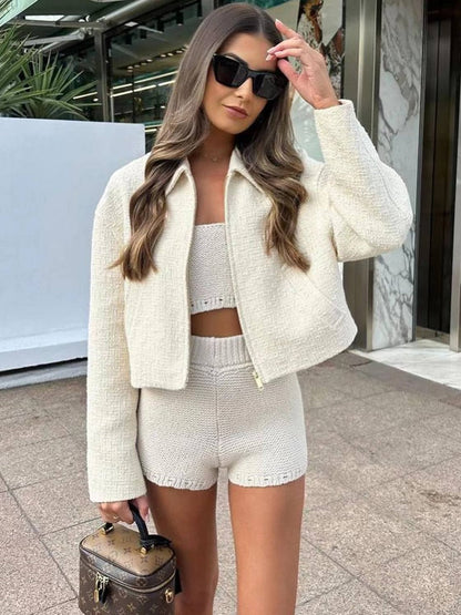 Jessica | Elegant Boucle Jacket
