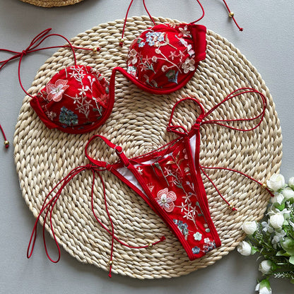 Novalee | Embroidered Swimsuit