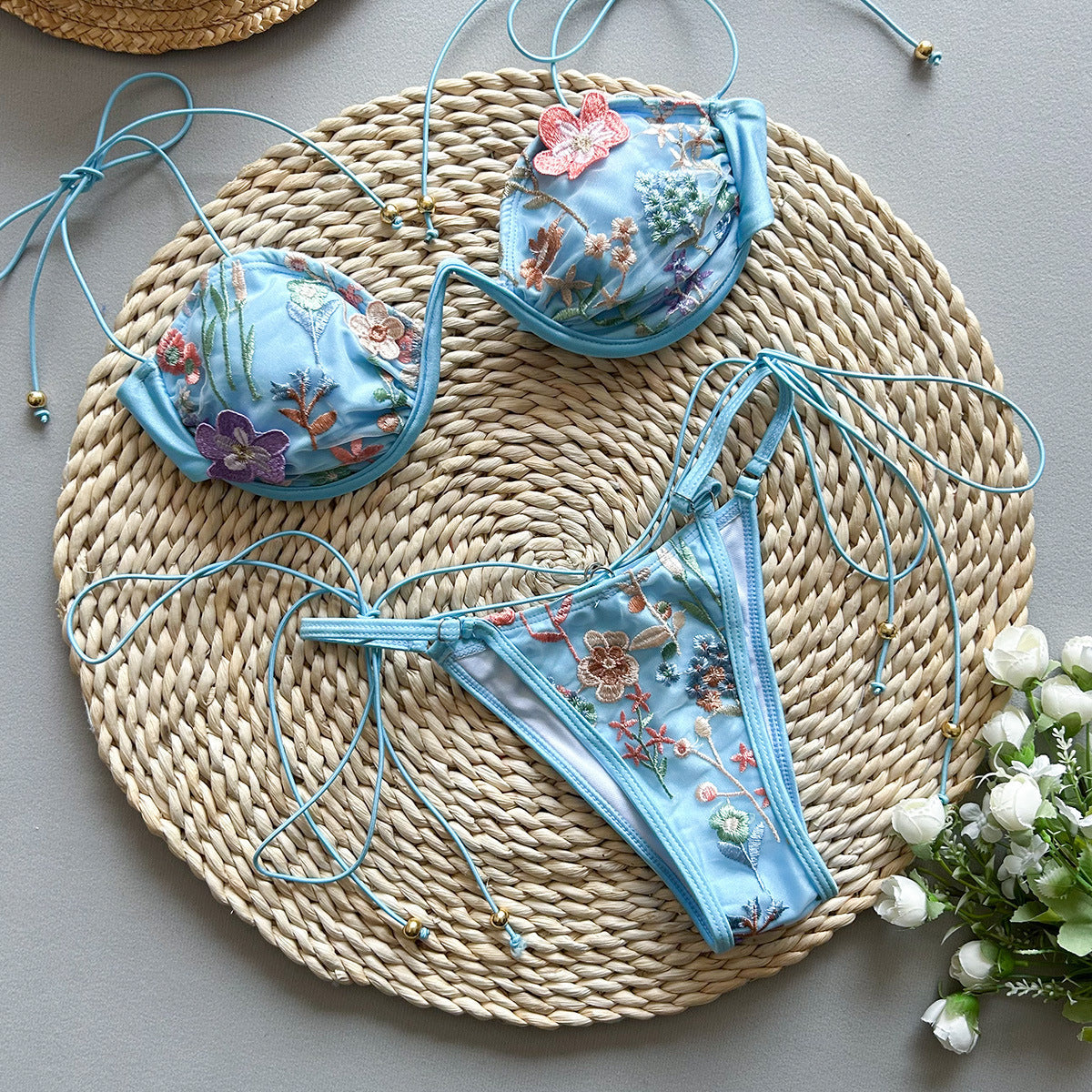 Novalee | Embroidered Swimsuit