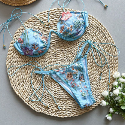 Novalee | Embroidered Swimsuit