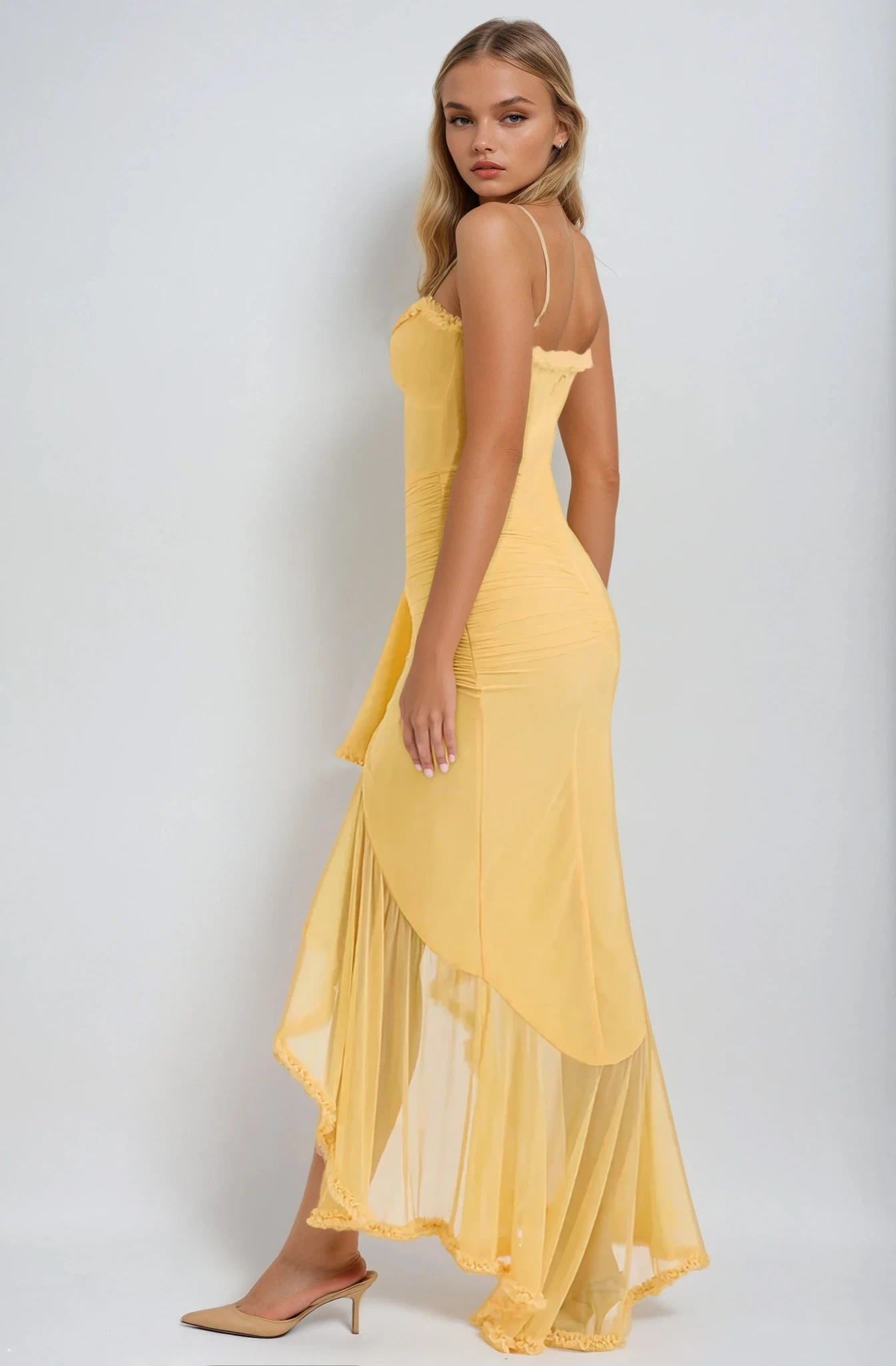 Ruby | Charming Ruffled Dress