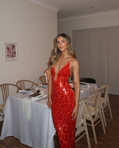Kailani | Long Sequin Maxi Dress