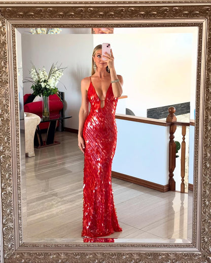 Kailani | Long Sequin Maxi Dress