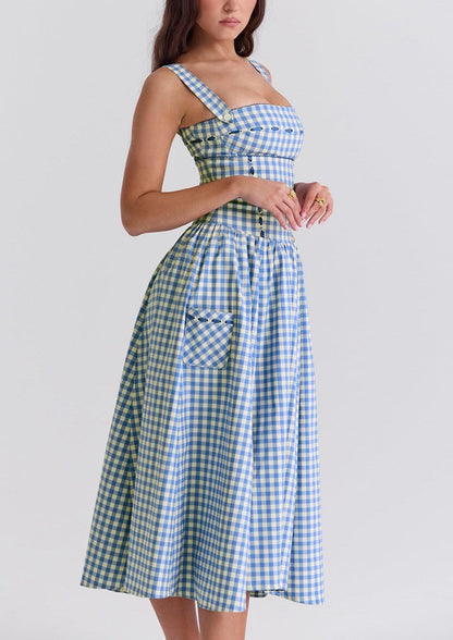 Ariana | Strapless Midi Summer Dress